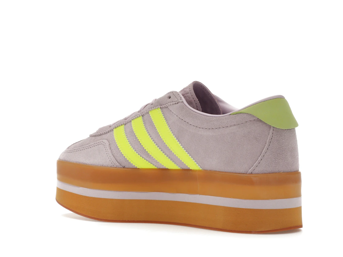 adidas Gazelle Stack Ice Lavender Solar Yellow Gum (Women's)