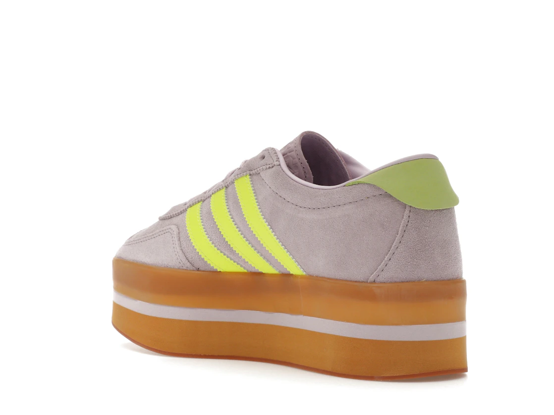 adidas Gazelle Stack Ice Lavender Solar Yellow Gum (Women's)