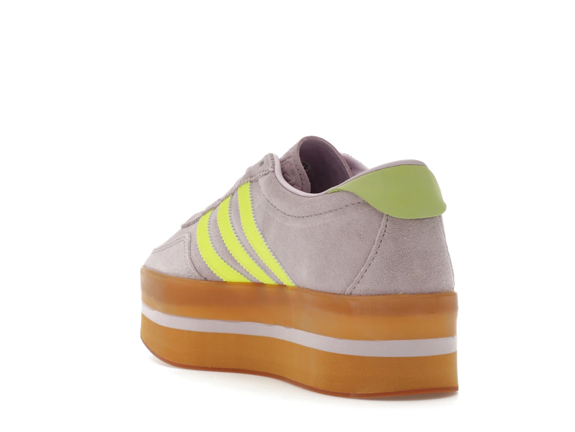 adidas Gazelle Stack Ice Lavender Solar Yellow Gum (Women's)
