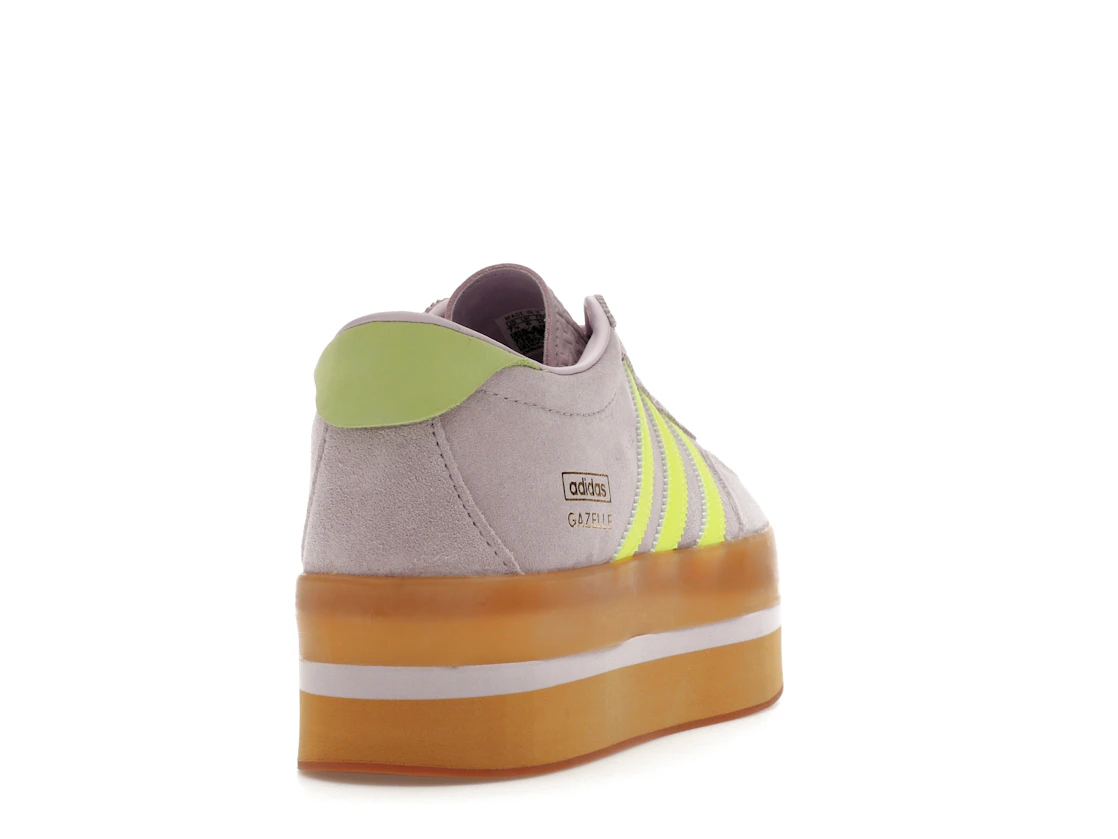 adidas Gazelle Stack Ice Lavender Solar Yellow Gum (Women's)