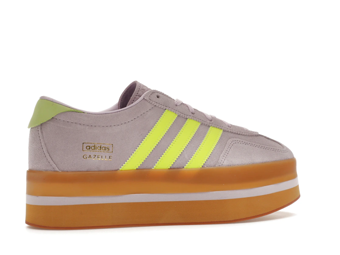 adidas Gazelle Stack Ice Lavender Solar Yellow Gum (Women's)
