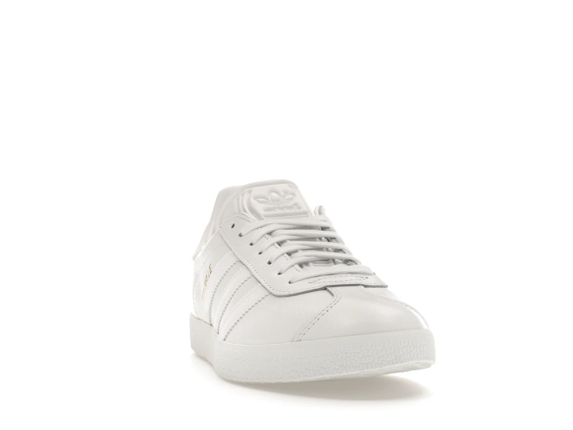 adidas Gazelle White/White-Gold Metallic