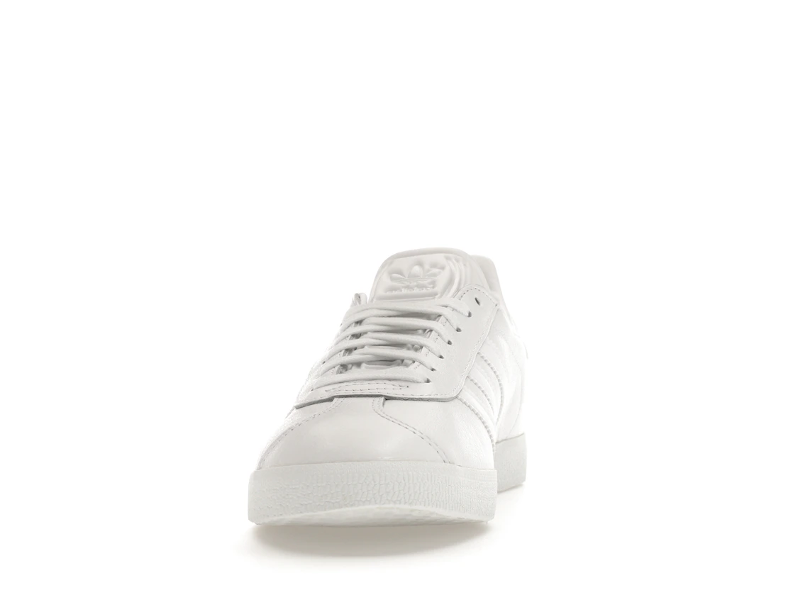 adidas Gazelle White/White-Gold Metallic