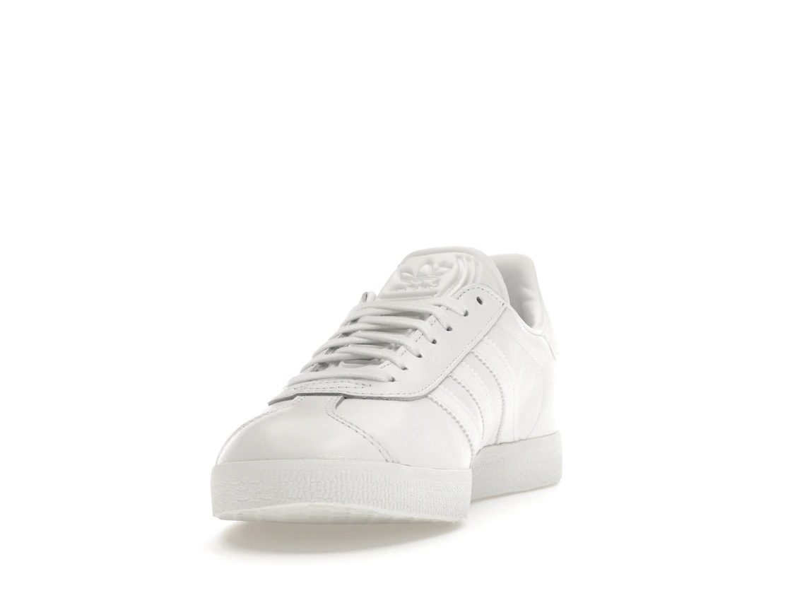 adidas Gazelle White/White-Gold Metallic
