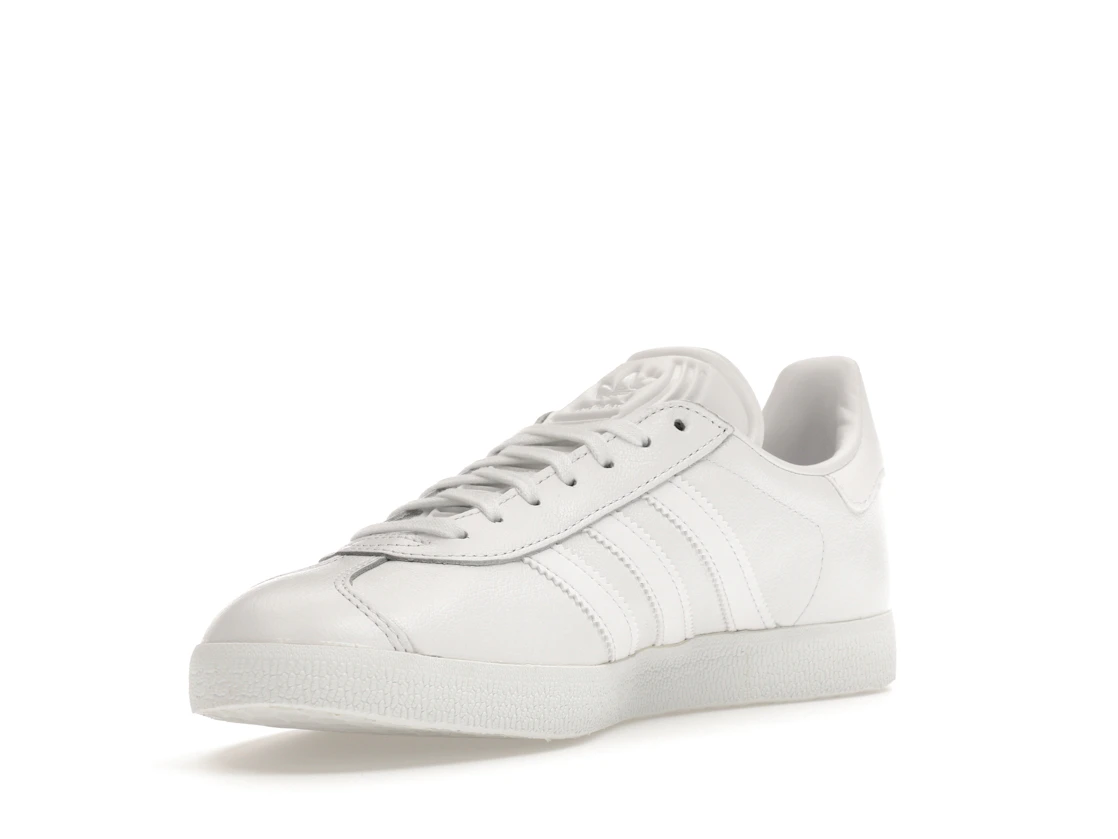 adidas Gazelle White/White-Gold Metallic