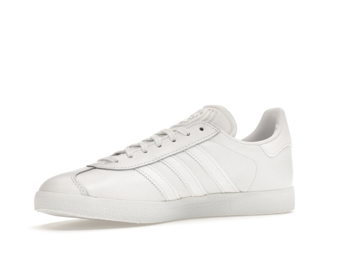 adidas Gazelle White/White-Gold Metallic