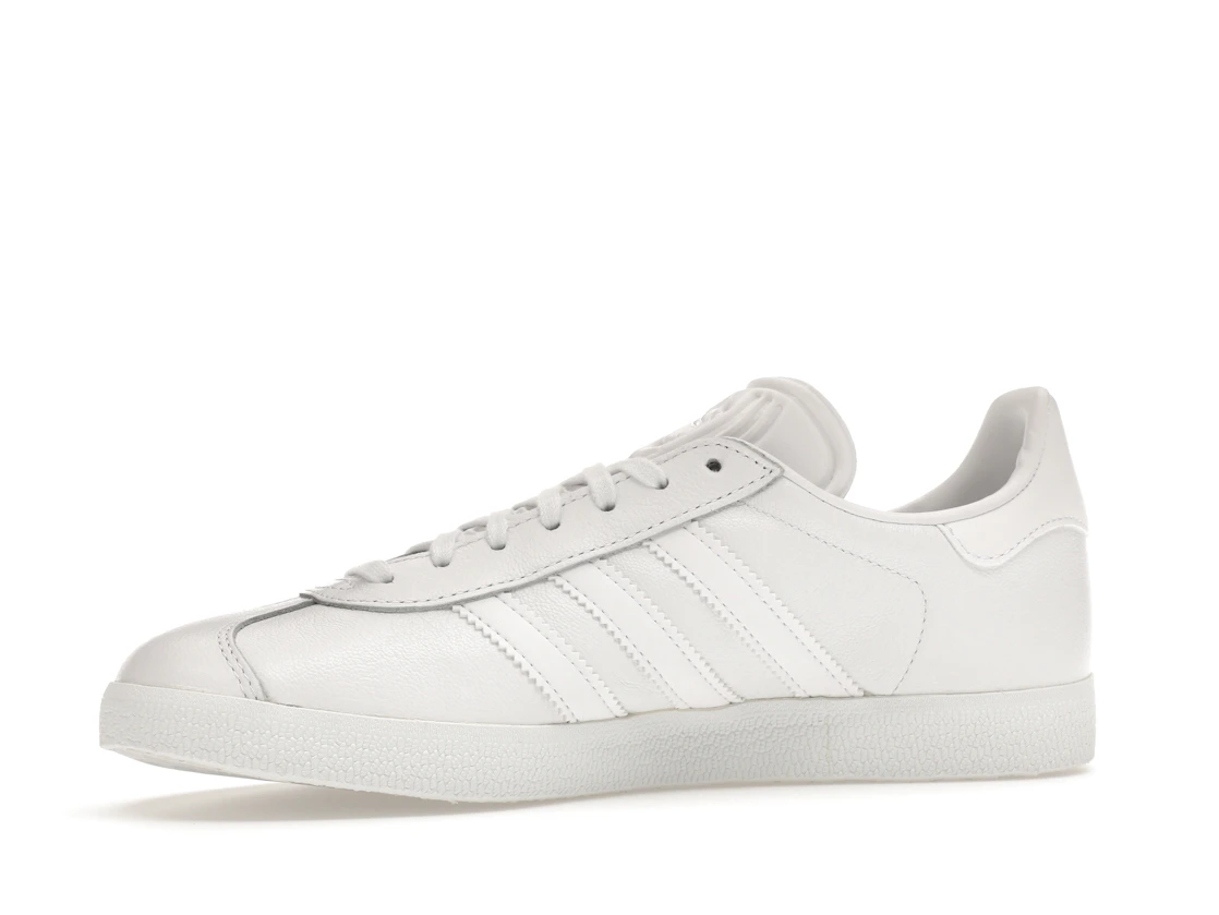 adidas Gazelle White/White-Gold Metallic