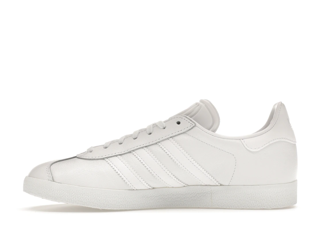 adidas Gazelle White/White-Gold Metallic