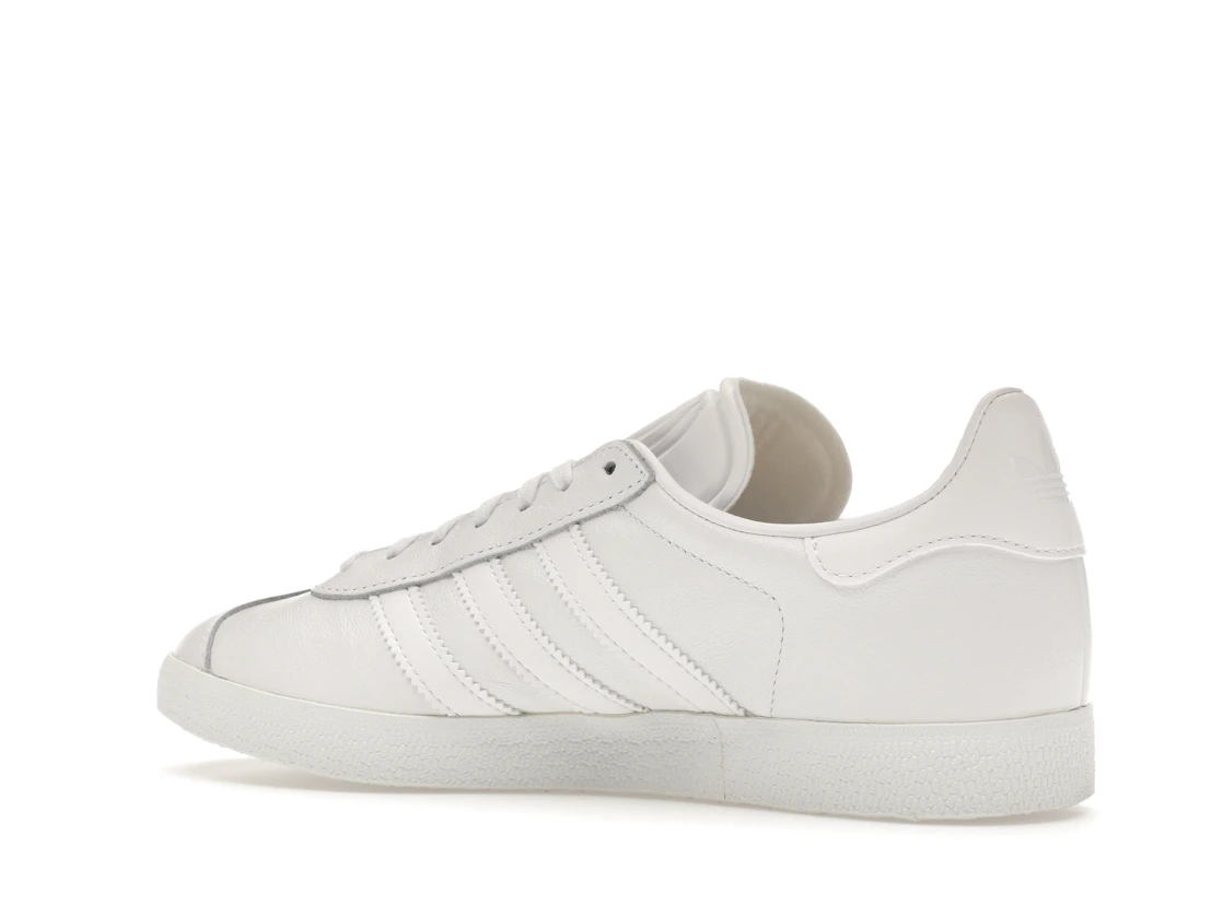 adidas Gazelle White/White-Gold Metallic