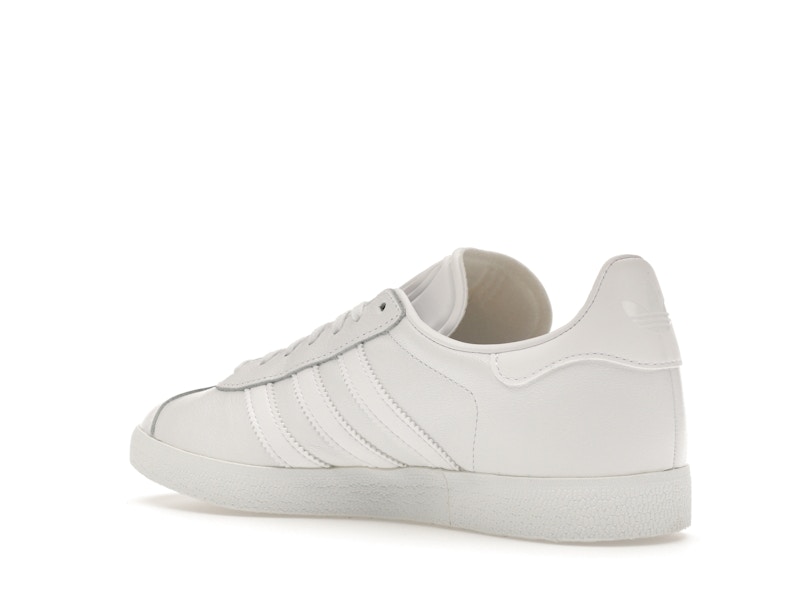adidas Gazelle White/White-Gold Metallic