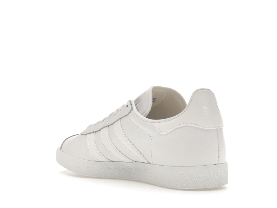 adidas Gazelle White/White-Gold Metallic