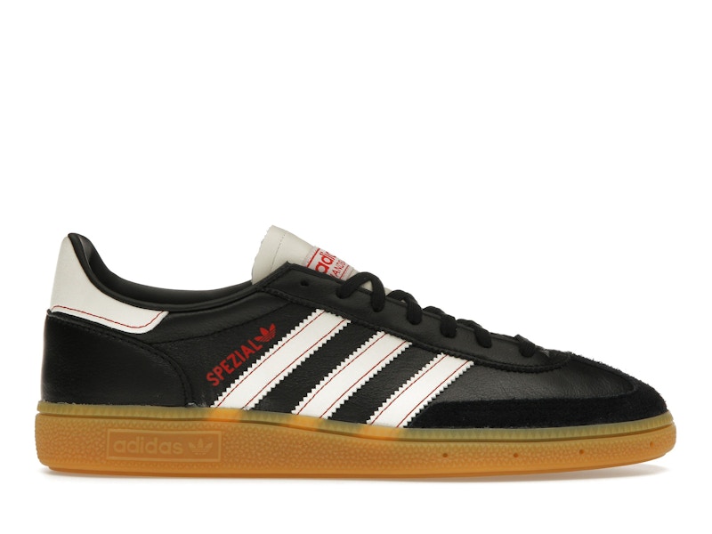 adidas Handball Spezial Core Black Off White Red Men s JH6397 US