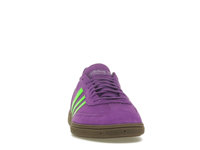 adidas Handball Spezial Elastic Active Purple Solar Green (Women's)