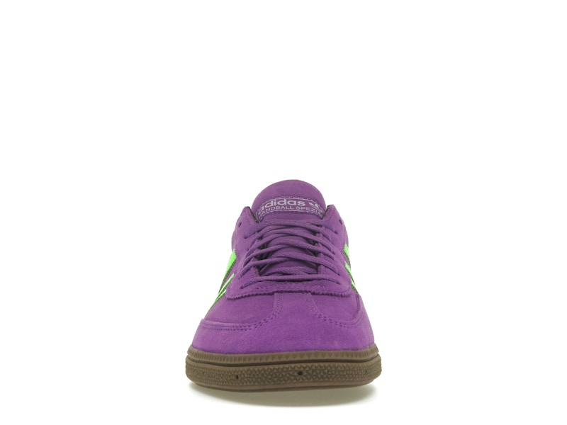 adidas Handball Spezial Elastic Active Purple Solar Green (Women's)