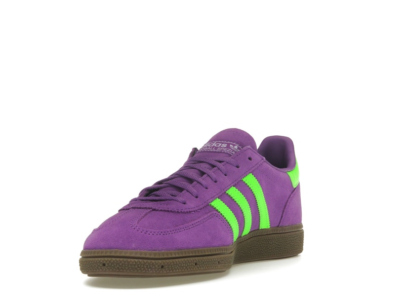 adidas Handball Spezial Elastic Active Purple Solar Green (Women's)