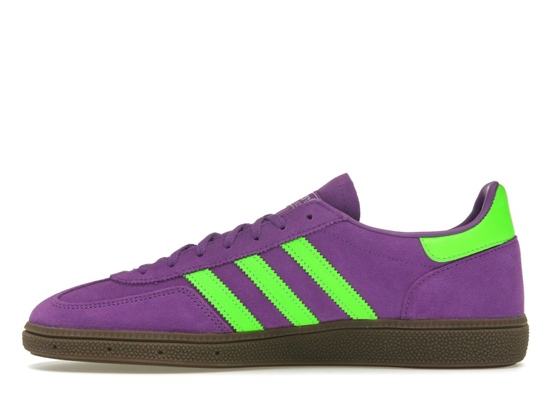 adidas Handball Spezial Elastic Active Purple Solar Green (Women's)