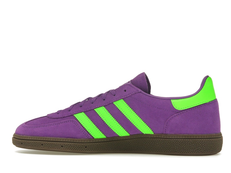 adidas Handball Spezial Elastic Active Purple Solar Green (Women's)