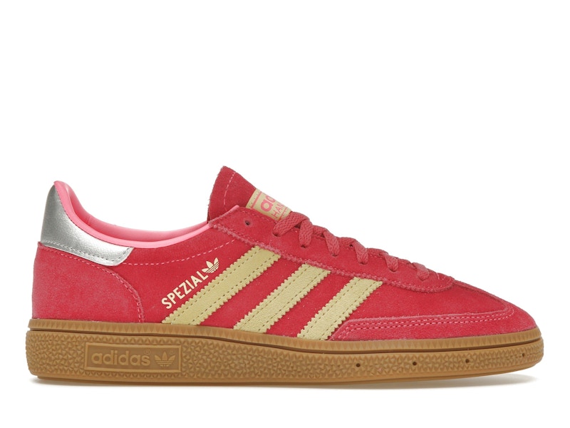 adidas Handball Spezial Lucid Pink Almost Yellow Women s JI1407 US