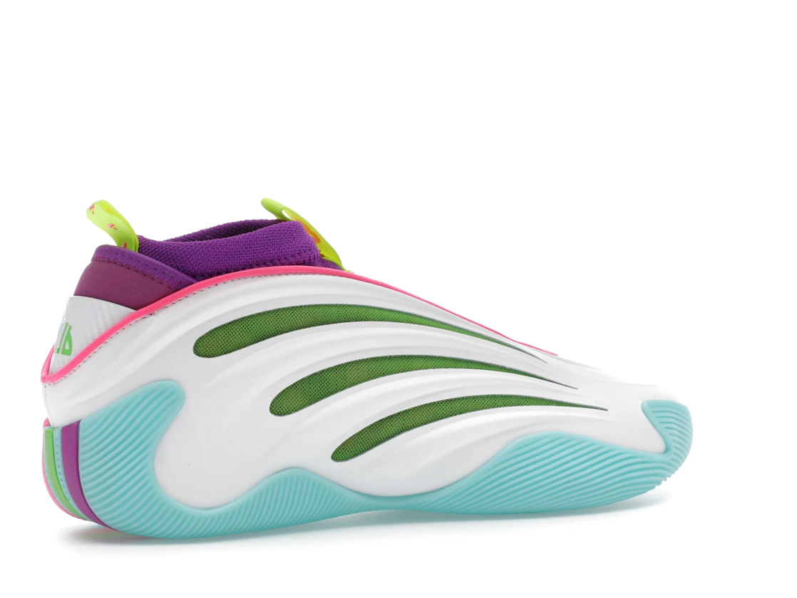 adidas Harden Vol. 9 Jalen Williams White Lucid Lime Pink