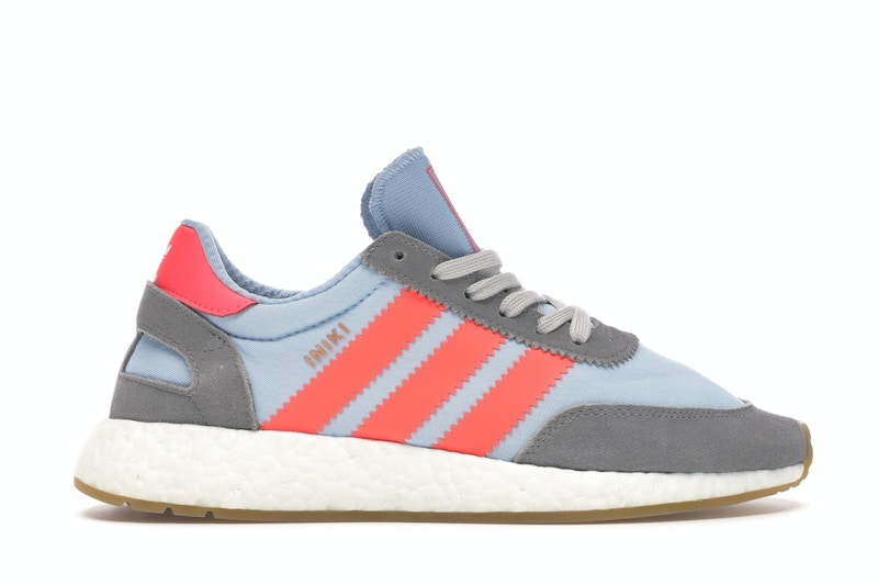 Adidas iniki runner store black white gum