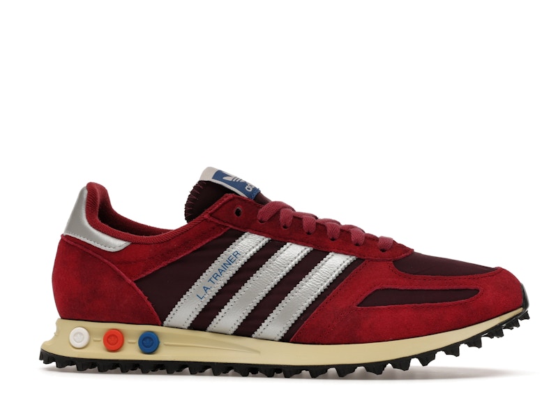 adidas LA Trainer OG Noble Maroon Silver Metallic