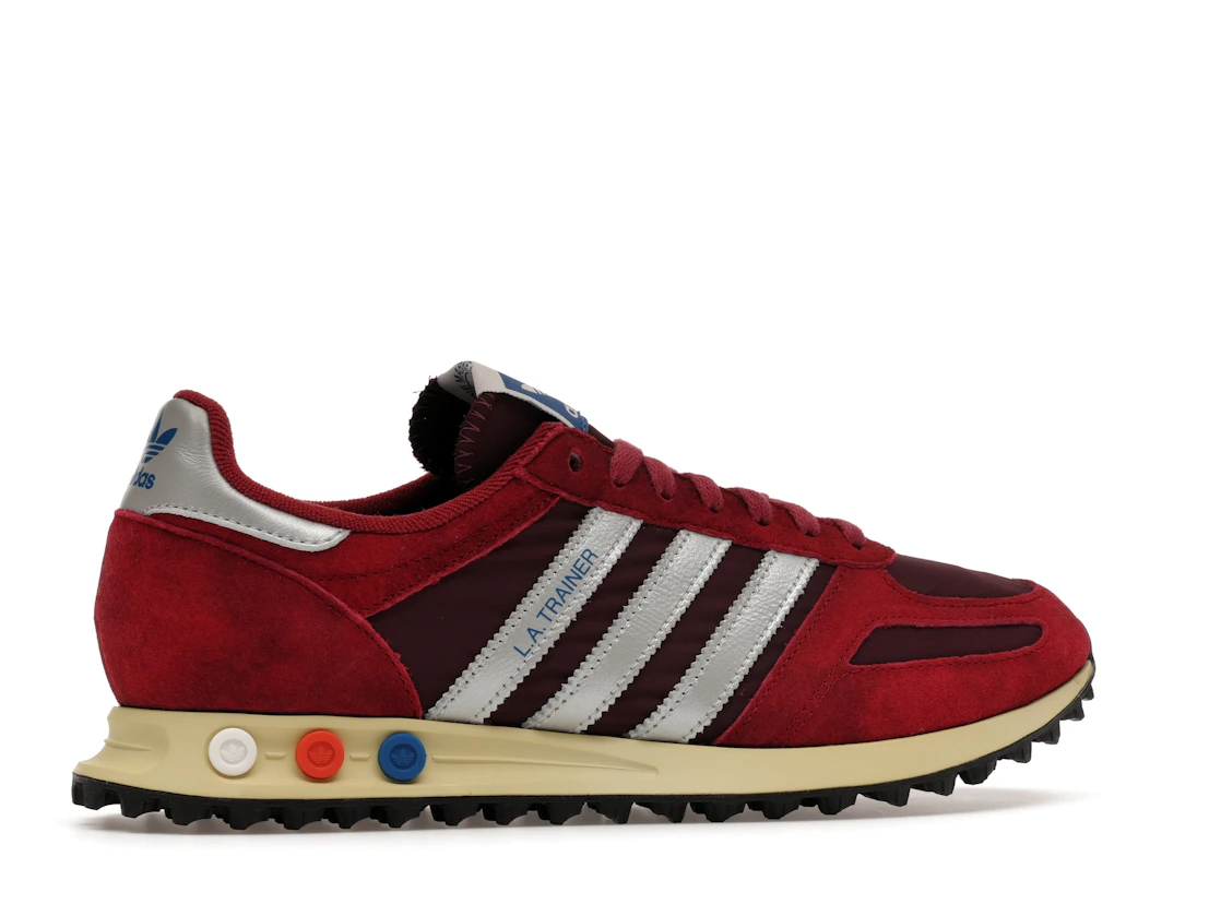adidas LA Trainer OG Noble Maroon Silver Metallic
