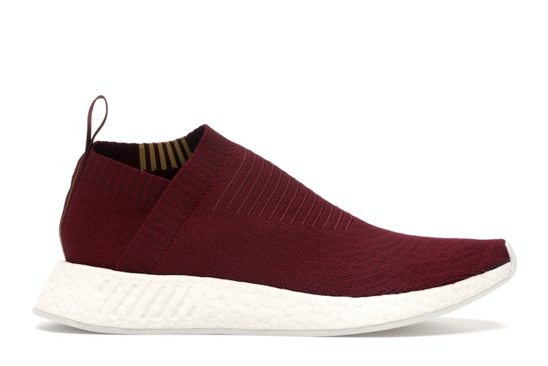 Adidas nmd cs2 hotsell con strisce bordeaux