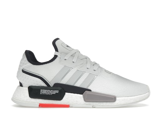adidas NMD G1 Blanco Cristal Gris Rojo Solar 0