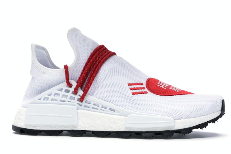 adidas NMD HU Pharrell Human Made White Red