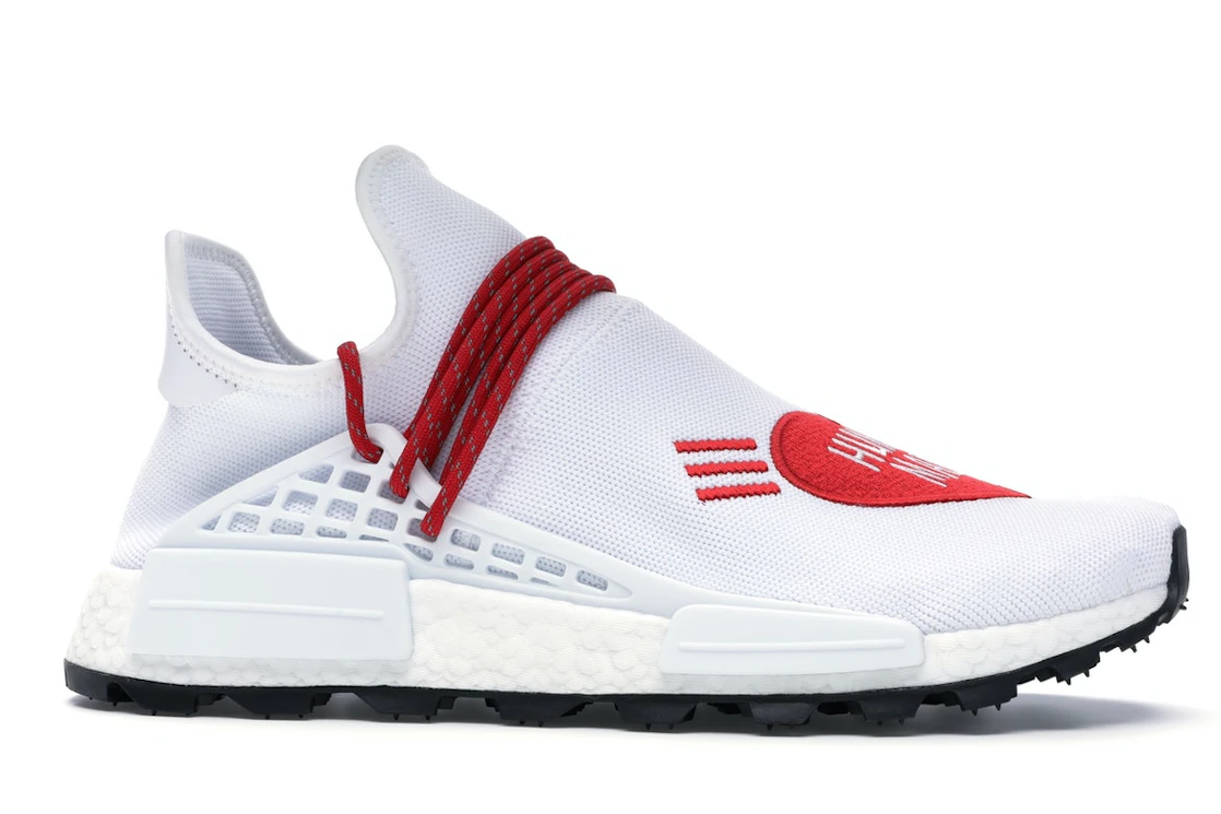 adidas NMD HU Pharrell Human Made White Red