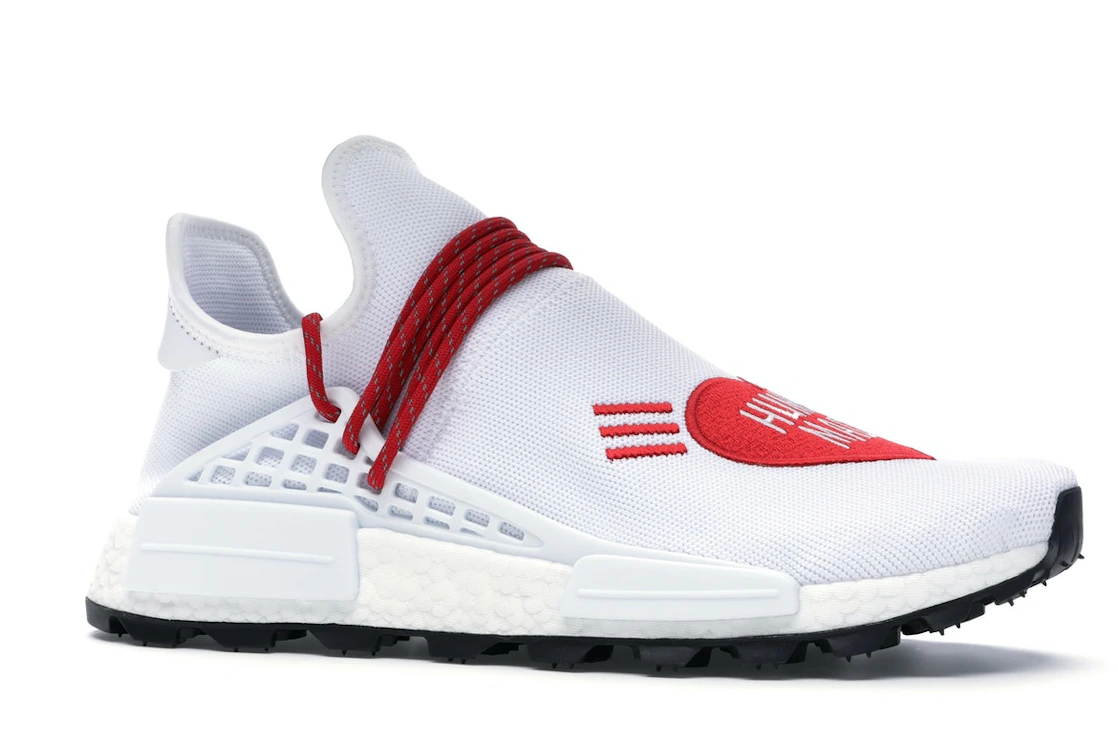 adidas NMD HU Pharrell Human Made White Red