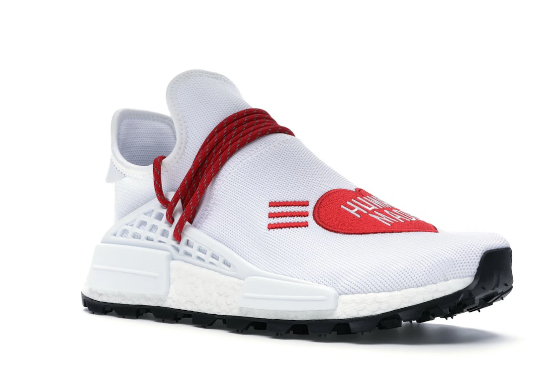 adidas NMD HU Pharrell Human Made White Red