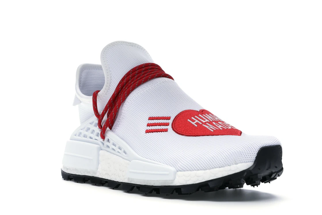 adidas NMD HU Pharrell Human Made White Red