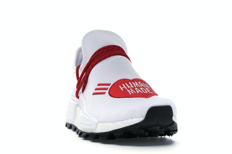 adidas NMD HU Pharrell Human Made White Red
