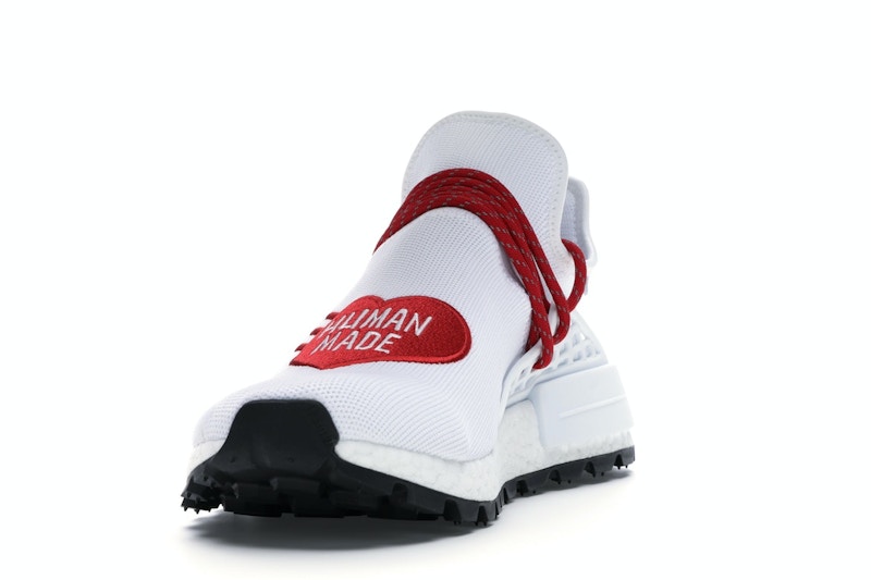 adidas NMD HU Pharrell Human Made White Red