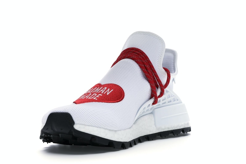 adidas NMD HU Pharrell Human Made White Red