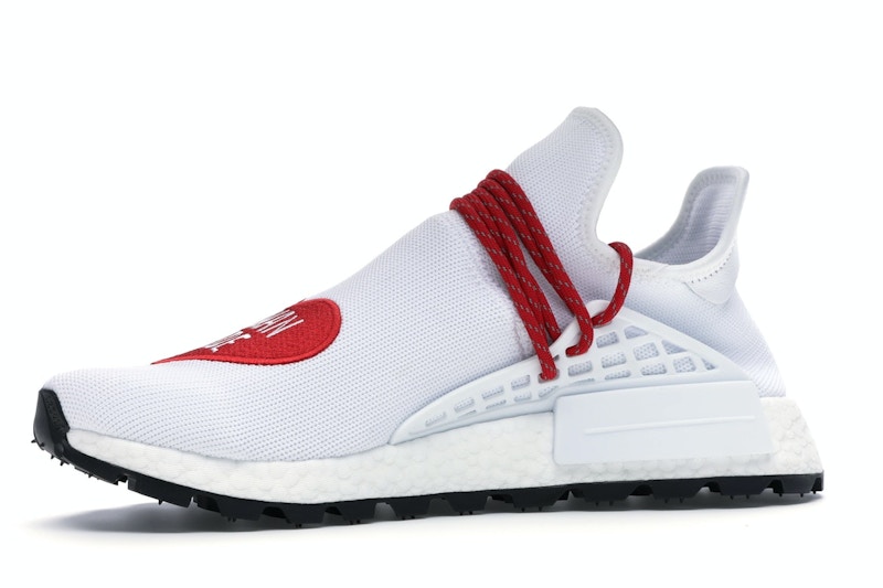 adidas NMD HU Pharrell Human Made White Red