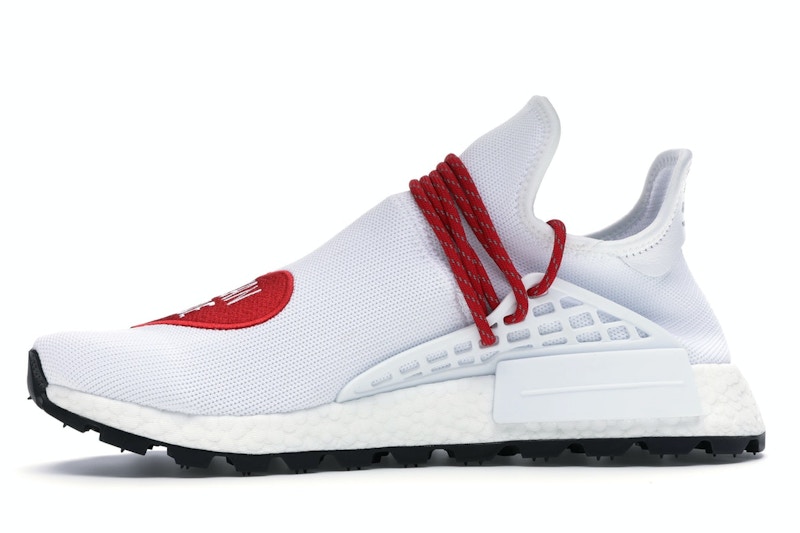 adidas NMD HU Pharrell Human Made White Red