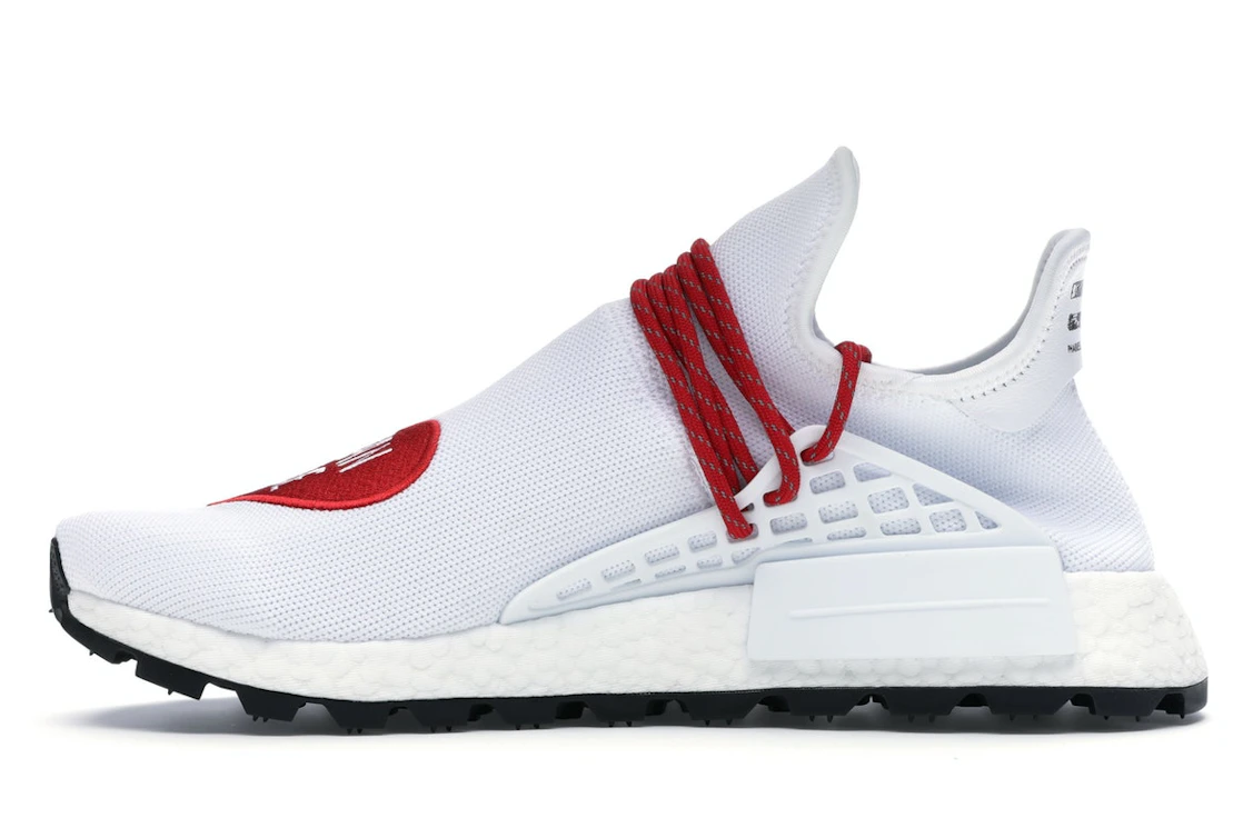 adidas NMD HU Pharrell Human Made White Red