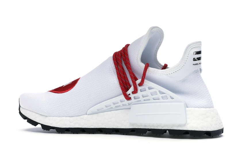 adidas NMD HU Pharrell Human Made White Red