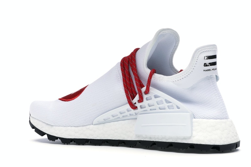 adidas NMD HU Pharrell Human Made White Red