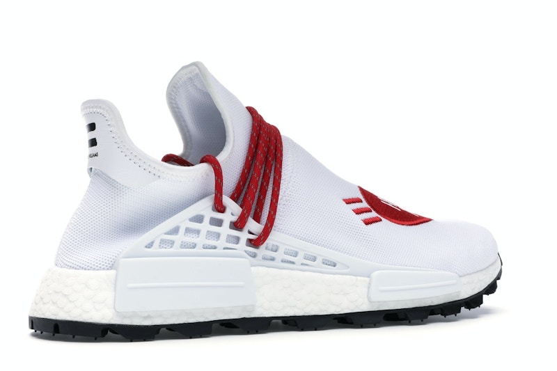 adidas NMD HU Pharrell Human Made White Red