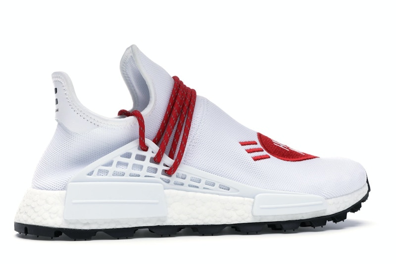adidas NMD HU Pharrell Human Made White Red