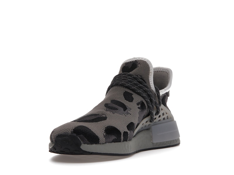 adidas NMD Hu Pharrell Animal Print Ash Grey