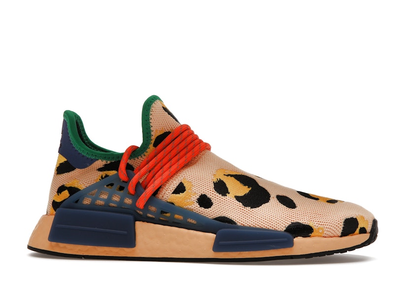adidas NMD Hu Pharrell Animal Print Leopard Pulse Amber