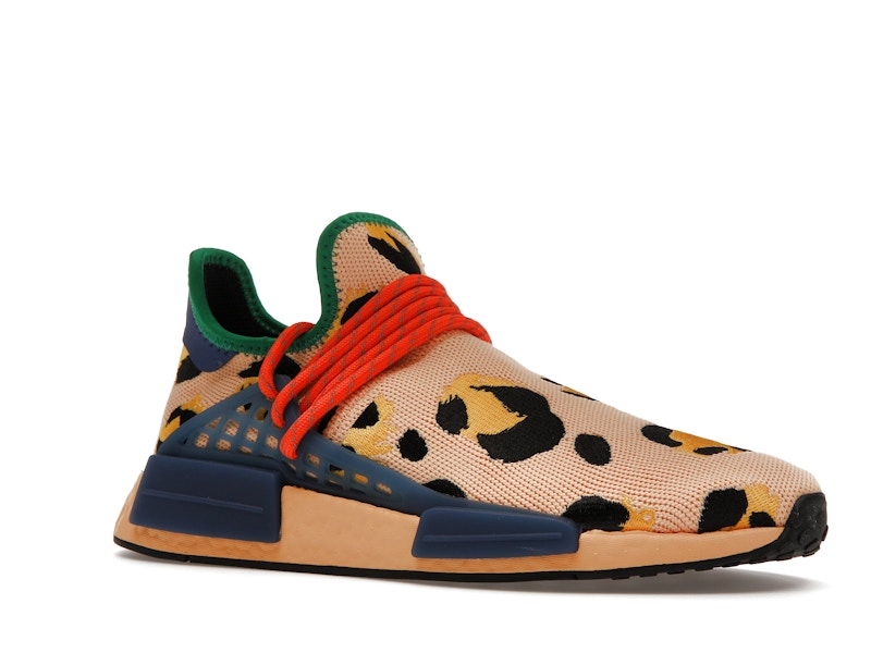 adidas NMD Hu Pharrell Animal Print Leopard Pulse Amber