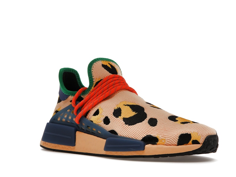 adidas NMD Hu Pharrell Animal Print Leopard Pulse Amber