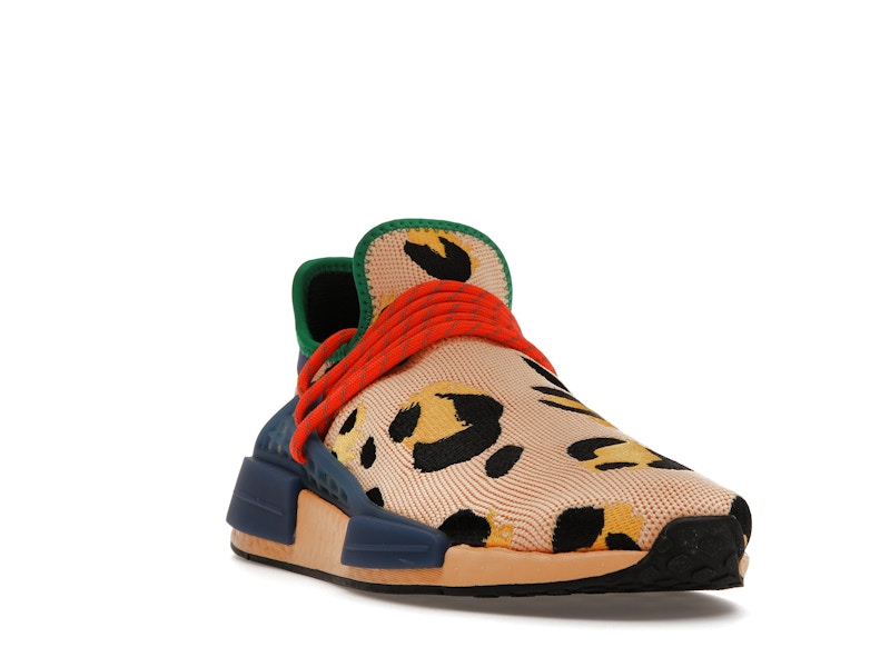 adidas NMD Hu Pharrell Animal Print Leopard Pulse Amber
