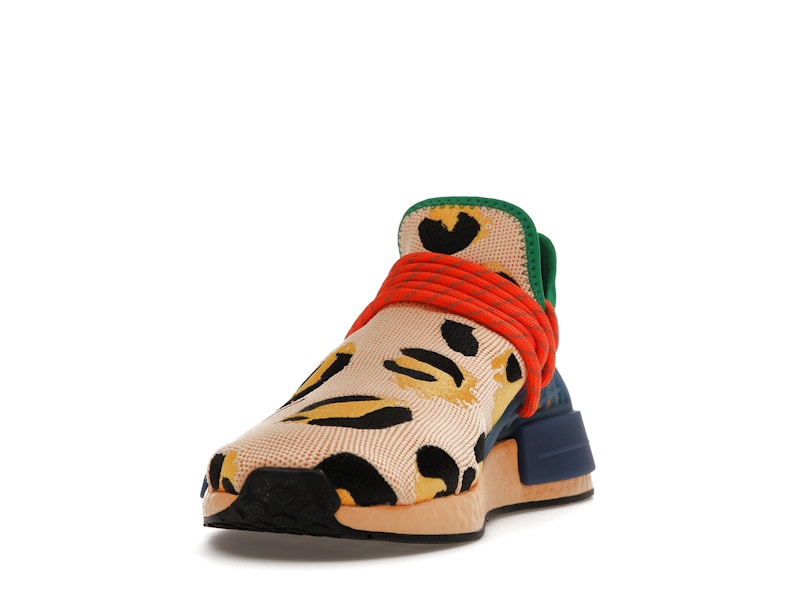adidas NMD Hu Pharrell Animal Print Leopard Pulse Amber