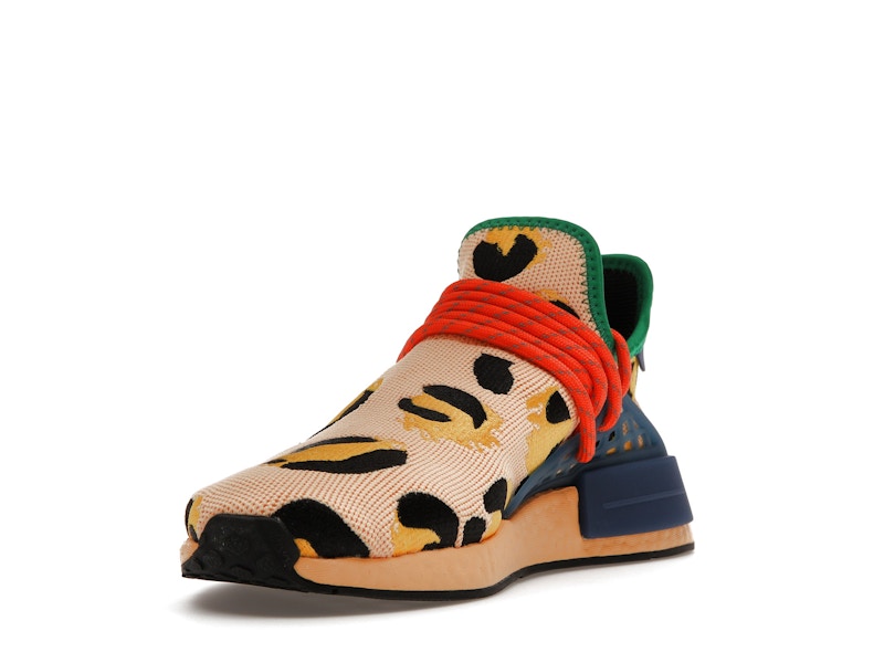 adidas NMD Hu Pharrell Animal Print Leopard Pulse Amber